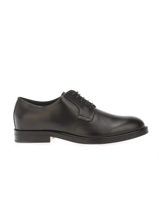 Boss Brown Dressletic Derby Shoes Size 8 for men