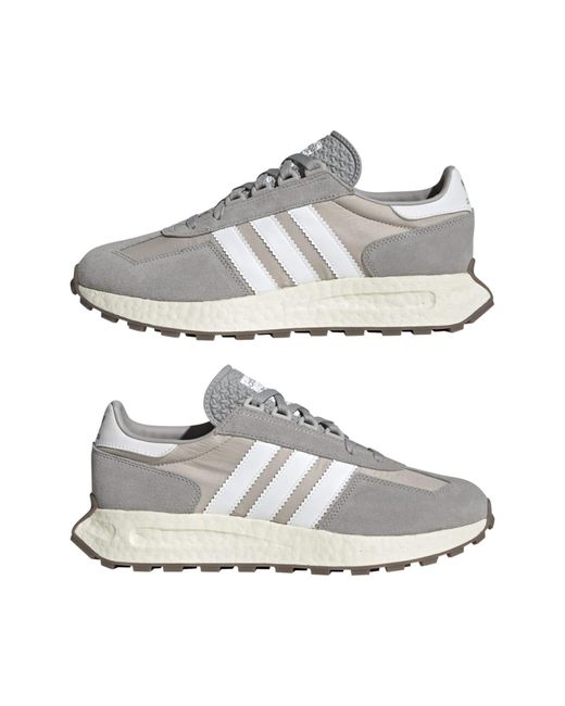 Adidas Originals White Retropy E5 Trainers for men