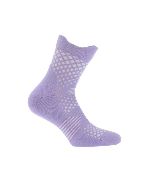 Adidas Purple Adults Heat Rdy Socks for men