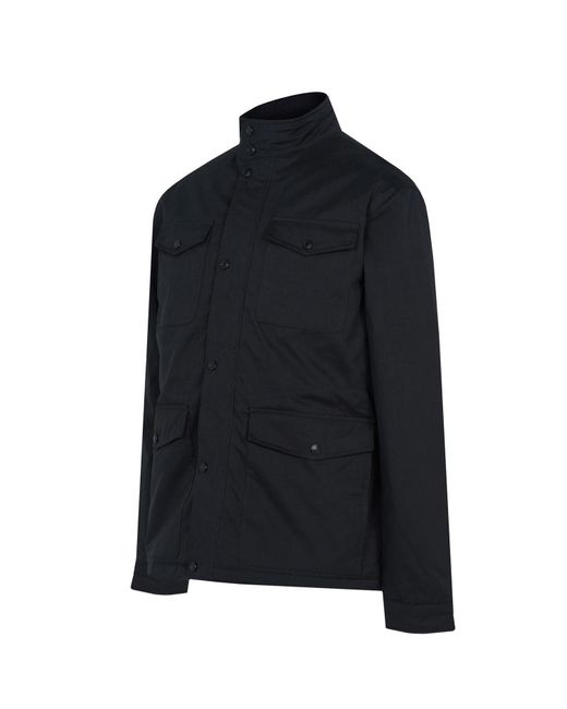 Howick Black Dalston Full Zip Jacket for men