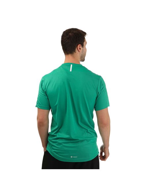 Adidas Green Workout Base T-shirt for men