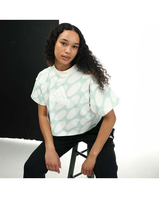 Adidas White Marimekko Future Icons T-shirt
