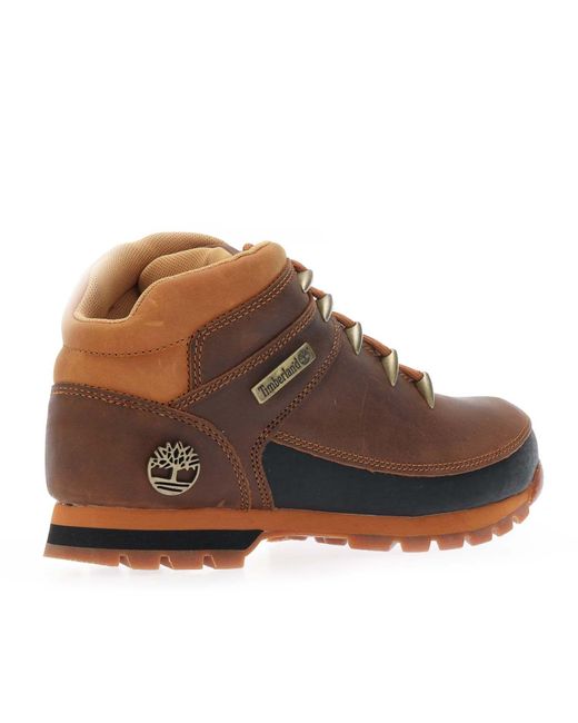 Timberland Blue Euro Sprint Mid Lace Boots for men