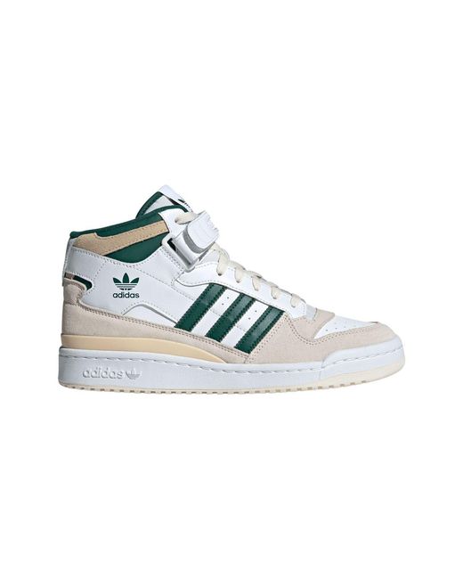 Adidas Originals Blue Forum Mid Trainers Size 3.5 for men