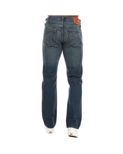 Levi's Blue 501 Original 1890 Calico Mine Jeans for men