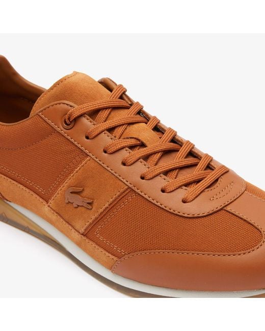 Lacoste Brown Angula Trainers for men