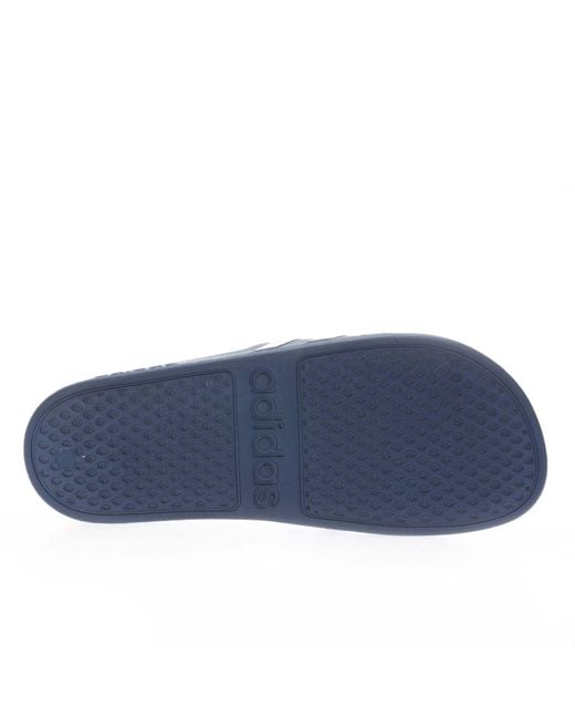 Adidas Blue Adilette Aqua Sandals In for men