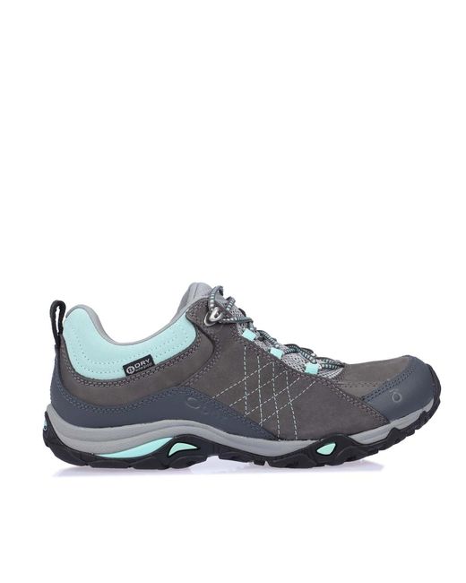 Oboz Gray Sapphire Low Boots Size 4