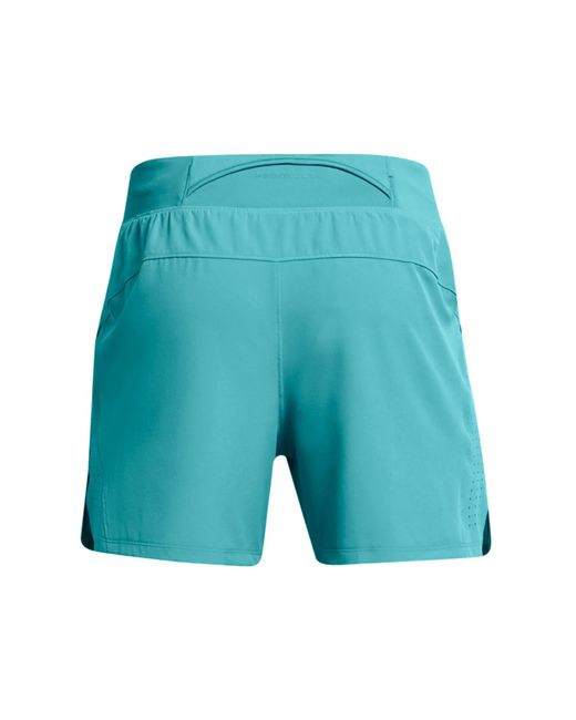 Under Armour Blue Launch Pro 5 Inch Shorts for men