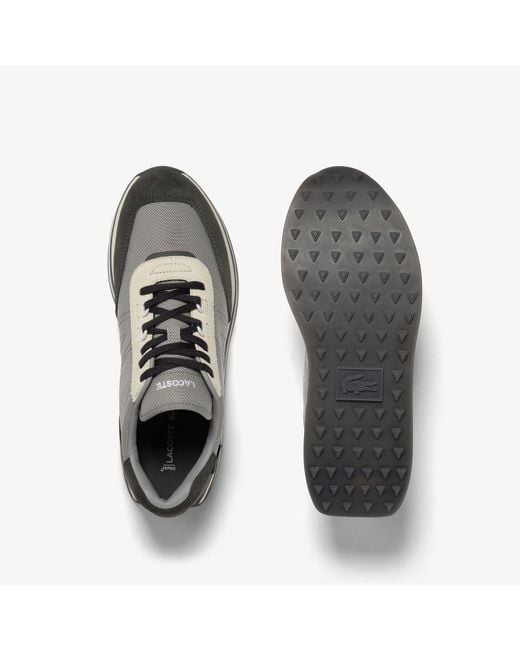 Lacoste Gray L-spin Shoes for men