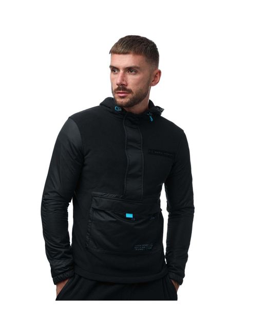 Under Armour Black Coldgear Infrared Utility Half Zip Jacket for men