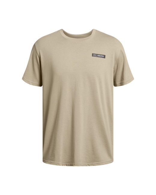 Under Armour Natural Hw Armour Label T-shirt for men