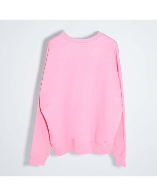 Adidas Pink All Szn Printed Crewneck Sweatshirt