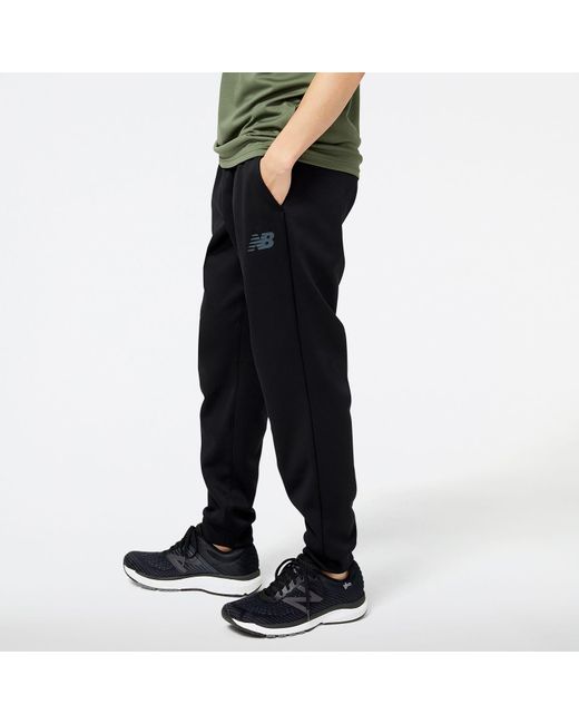 New Balance Black Tenacity Performance Fleece Pants for men