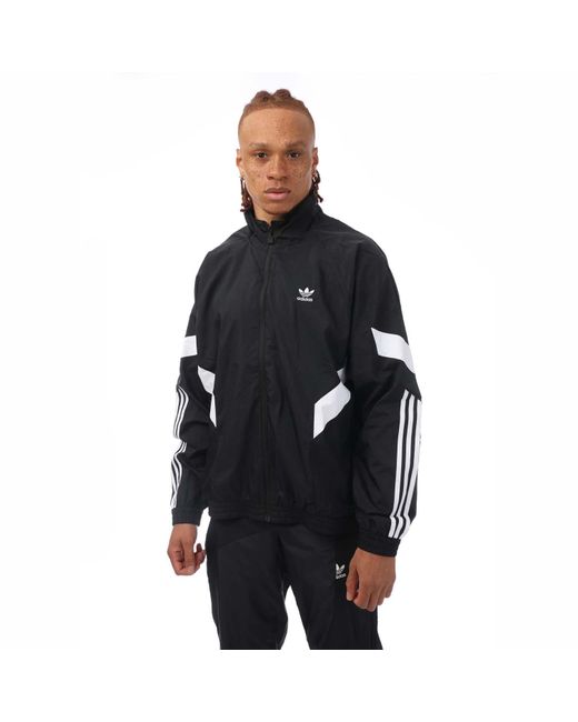 adidas Originals Rekive Track Jacket in Black for Men Lyst UK