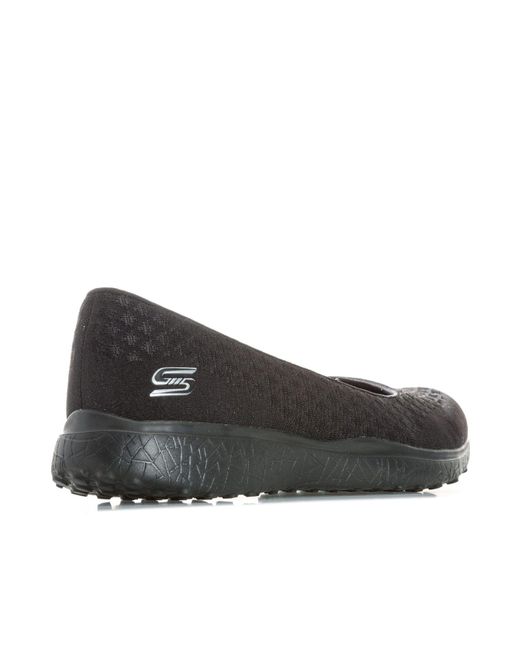Skechers Black Microburst One Up Shoes