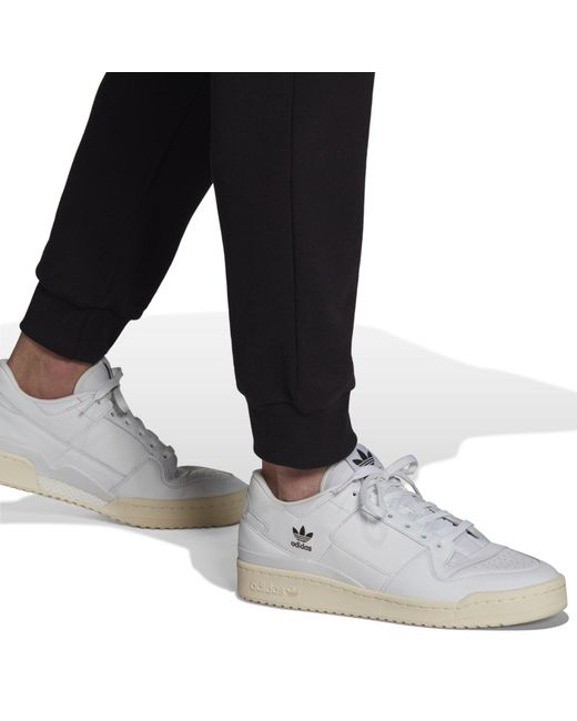 Adidas Originals Black Adicolor Essentials Trefoil Joggers for men