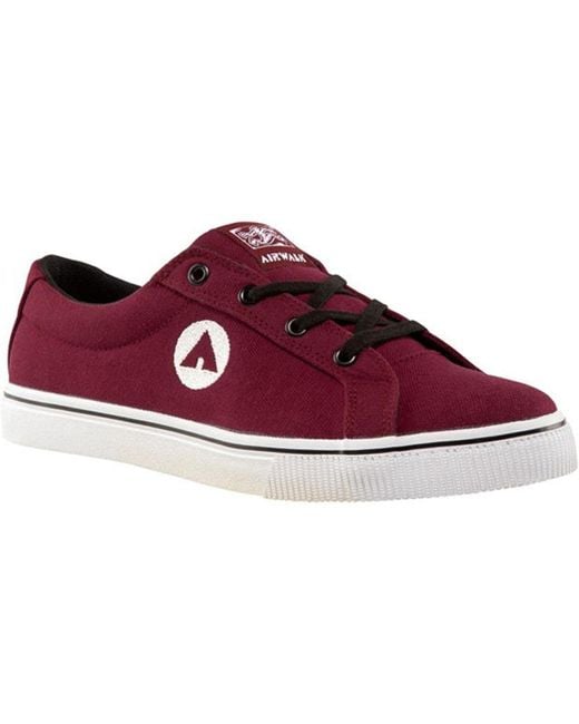 Airwalk Red Ashmore Trainers for men