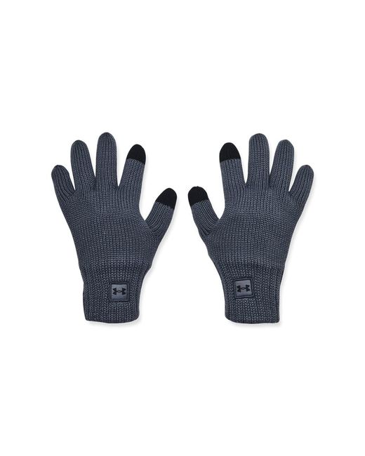 Under Armour Blue Accessories Halftime Wool Gl Full Finger Gloves for men