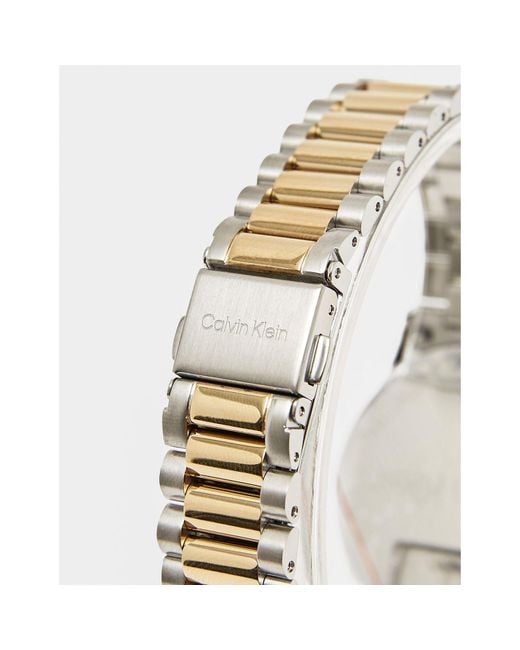 Calvin Klein Metallic Iconic Bracelet Watch for men