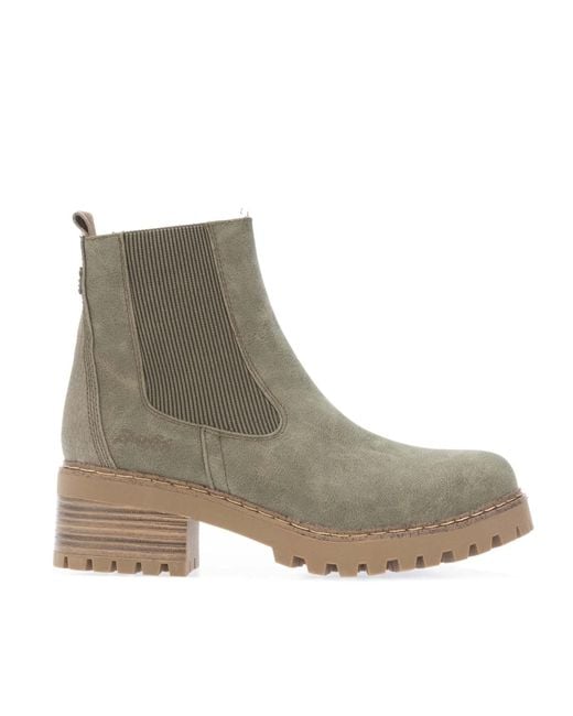 Blowfish Gray Womenss Leven Chelsea Boots