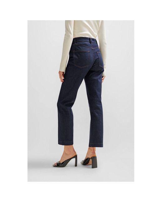 Boss Blue Ada Hr Slim-fit Jeans