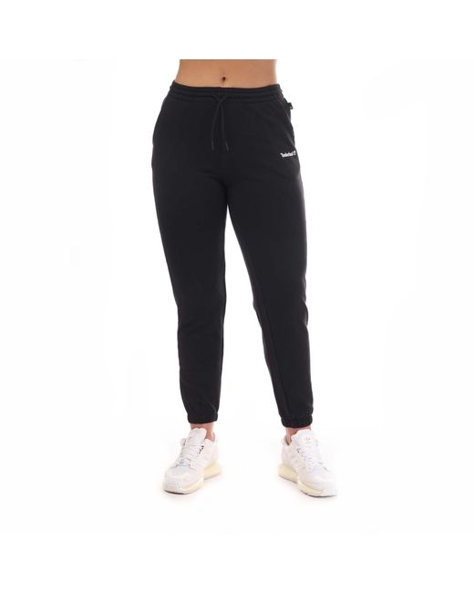 Timberland Black Womenss Northwood Logo Sweatpants