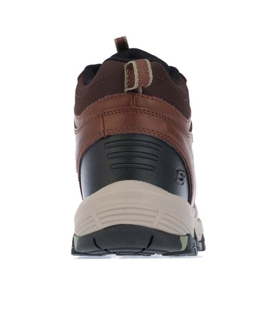 Skechers Brown Selmen Telago Boots for men