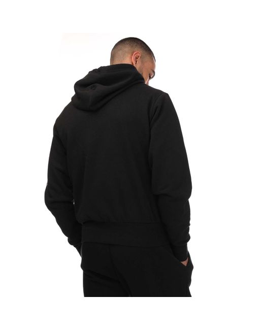 Adidas Black Graphic Hoodie for men