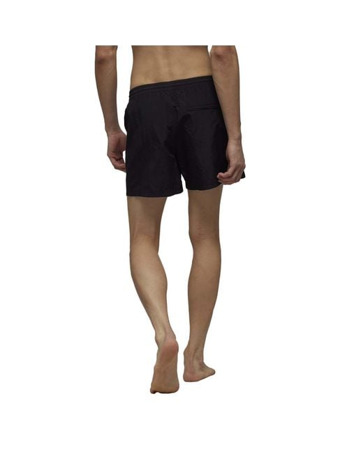 Y-3 Blue Short Length Swim Shorts for men