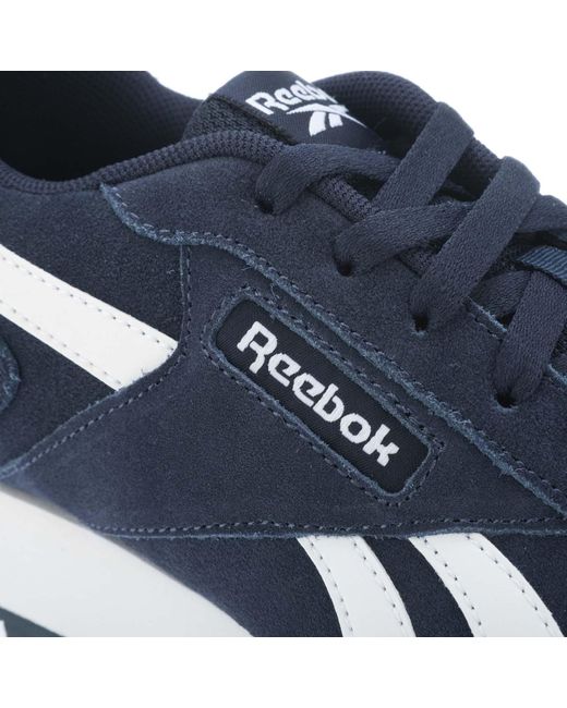 Reebok Blue Classics Glide Ripple Trainers for men