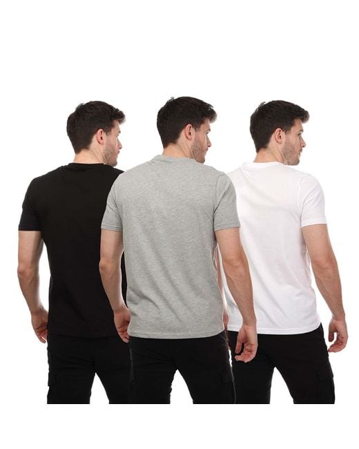 Nicce London Multicolor Sully 3 Pack T-shirts for men