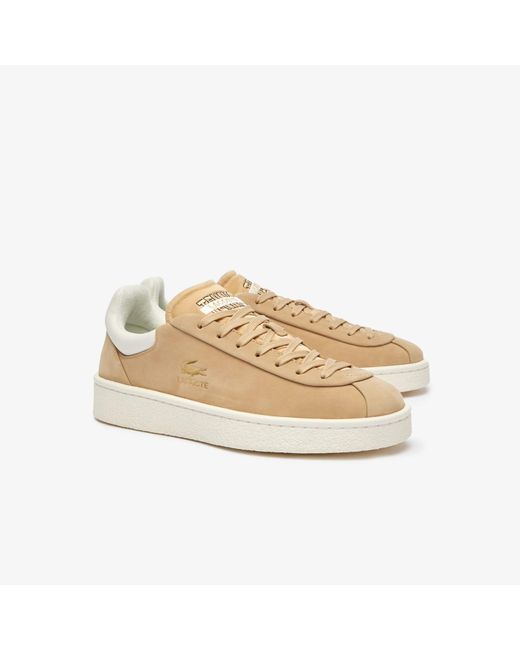 Lacoste Natural Womenss Baseshot Premium Trainers