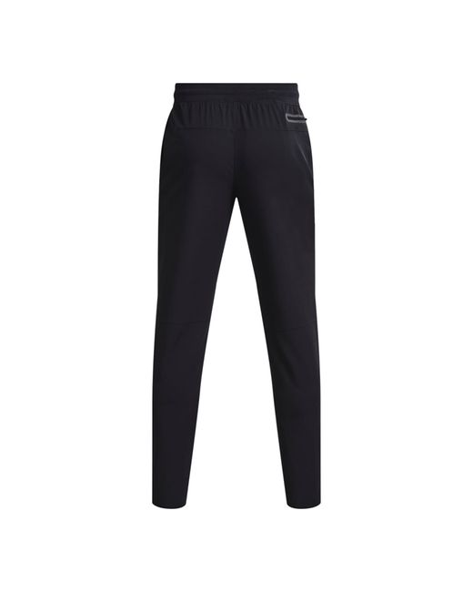 Under Armour Blue Sportstyle Elite Tapered Warmup Bottoms for men