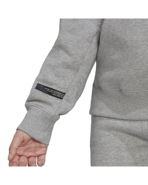 Adidas Gray Oversized Hoody