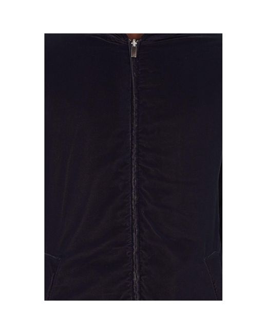 Emporio Armani Blue Down Jacket for men