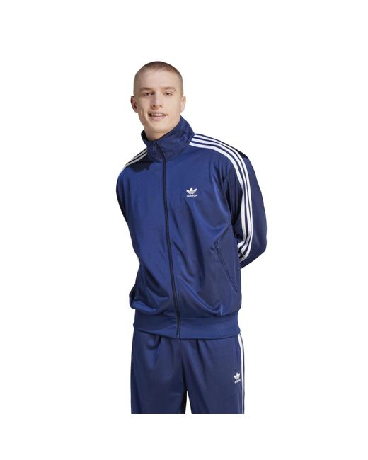 Adidas Originals Blue Adicolor Classics Firebird Track Top for men