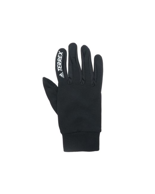 Adidas Black Unisex Aeroready Gloves