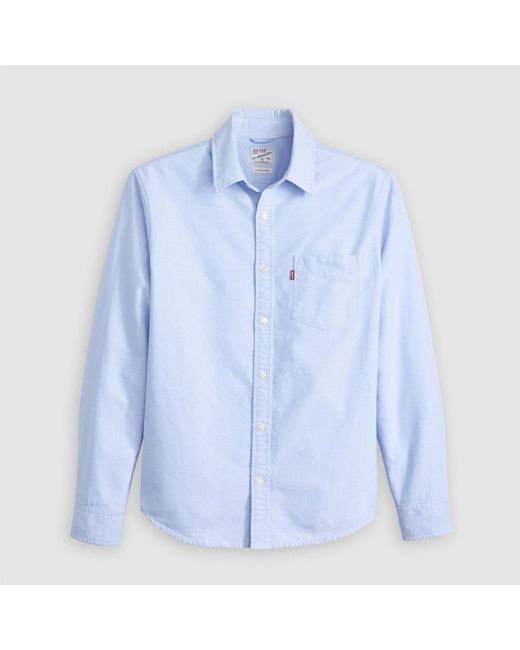 Levi's Blue Sunset Pocket Oxford Shirt for men
