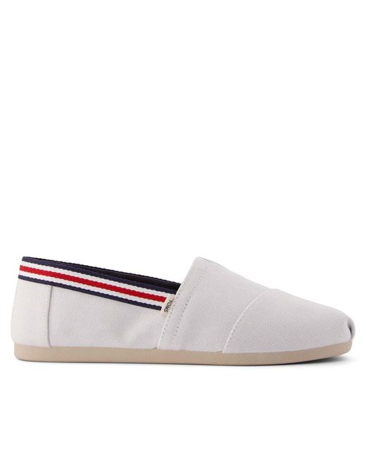 TOMS White Alpargata Classic for men