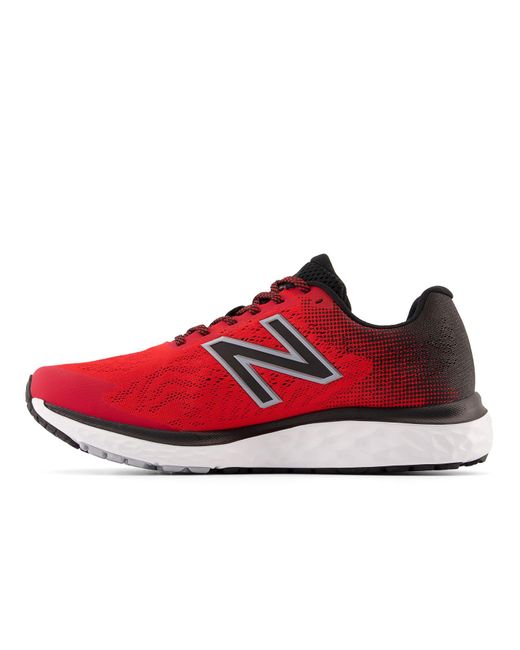 New Balance Red 680v7 Running Shoes for men