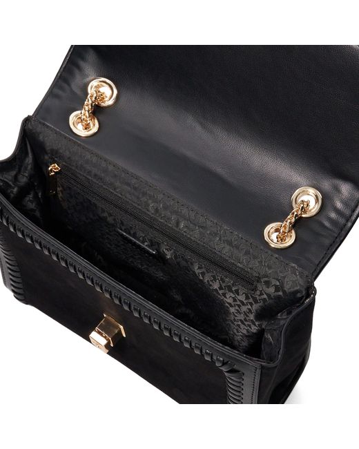 Dune Black Diligently Chain Handle Shoulder Bag