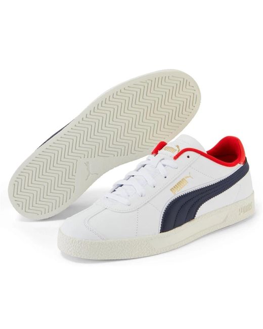 PUMA White Club Fc 23 Softfoam+ Leather Trainers for men