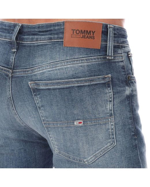 Tommy Hilfiger Blue Simon Skinny Faded Jeans for men