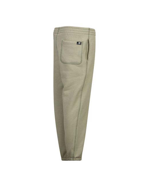 New Balance Green Essentials Brushed Back Pants for men