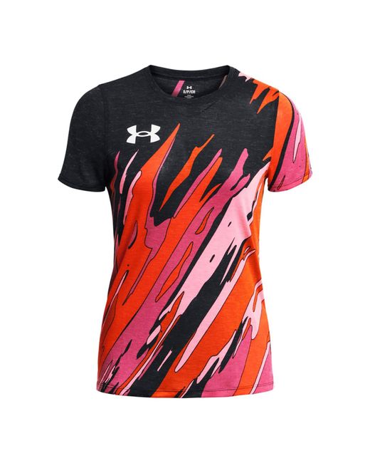 Under Armour Red Womenss Ua Pro Runner Short Sleeve T-Shirt