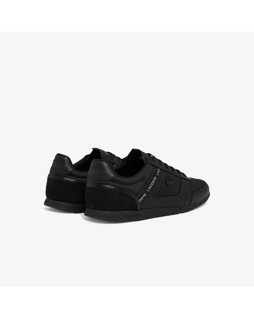 Lacoste Black Menerva Shoes for men