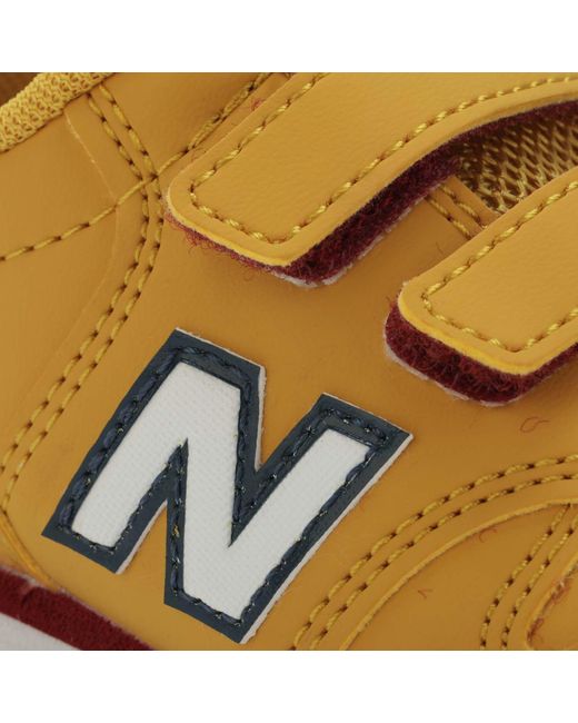 New Balance Yellow Kids 500 Hook And Loop Trainers for men