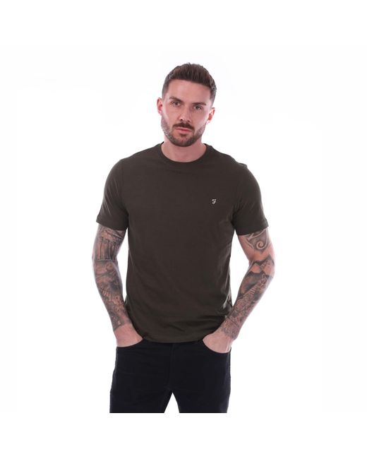 Farah Gray Dean Short Sleeve T-shirt for men