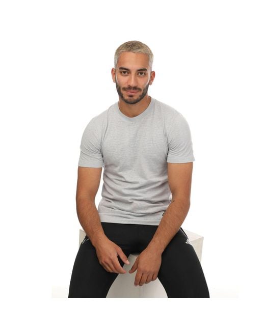 Adidas White Yoga Training T-shirt for men